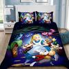 Cartoon Alice In Wonderland Duvet Cover Pillowcase Alice Princess Bedding Set Adult Boy Girl Bedroom Decoration Children Gift