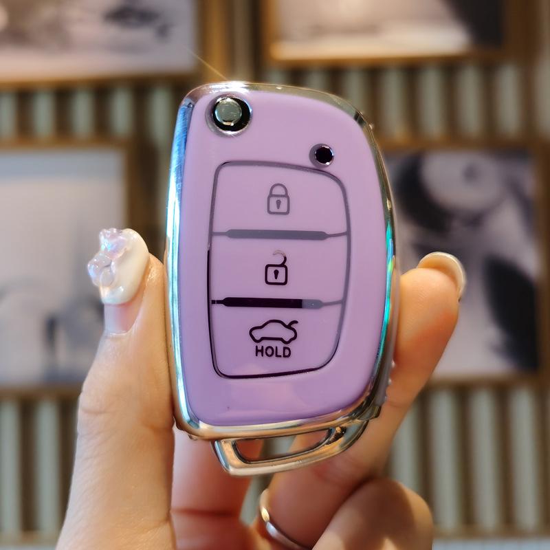 Hyundai Car Key Cover for IX35, Mistra, 7th Gen Elantra, Verna, IX25
