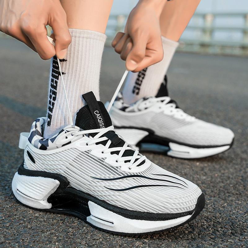 Foreign Trade Size Jade 3 Running Shoes Men's Shock Absorption Children's Students Carbon Plate Mesh Sports Shoes Women's Marathon Shoes 2