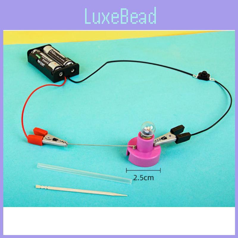 Simulated Light Bulb Circuit Experimental Material Set Children Puzzle Toys For Kids Science Education And Creativity