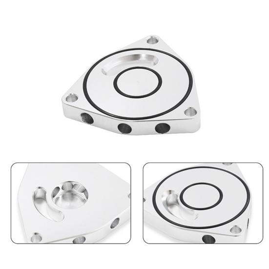 Yousheng Turbo BOV Gasket Plate for Honda for Civic 2015-2021 1.5T, Aluminum Blow Off Valve Gasket Replacement, Exhaust Valve Seal