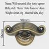 Alloy Mustache Bottle Opener Wall Beer Creative Bottle Opener; Fixed Wall Bottle and Can Opener