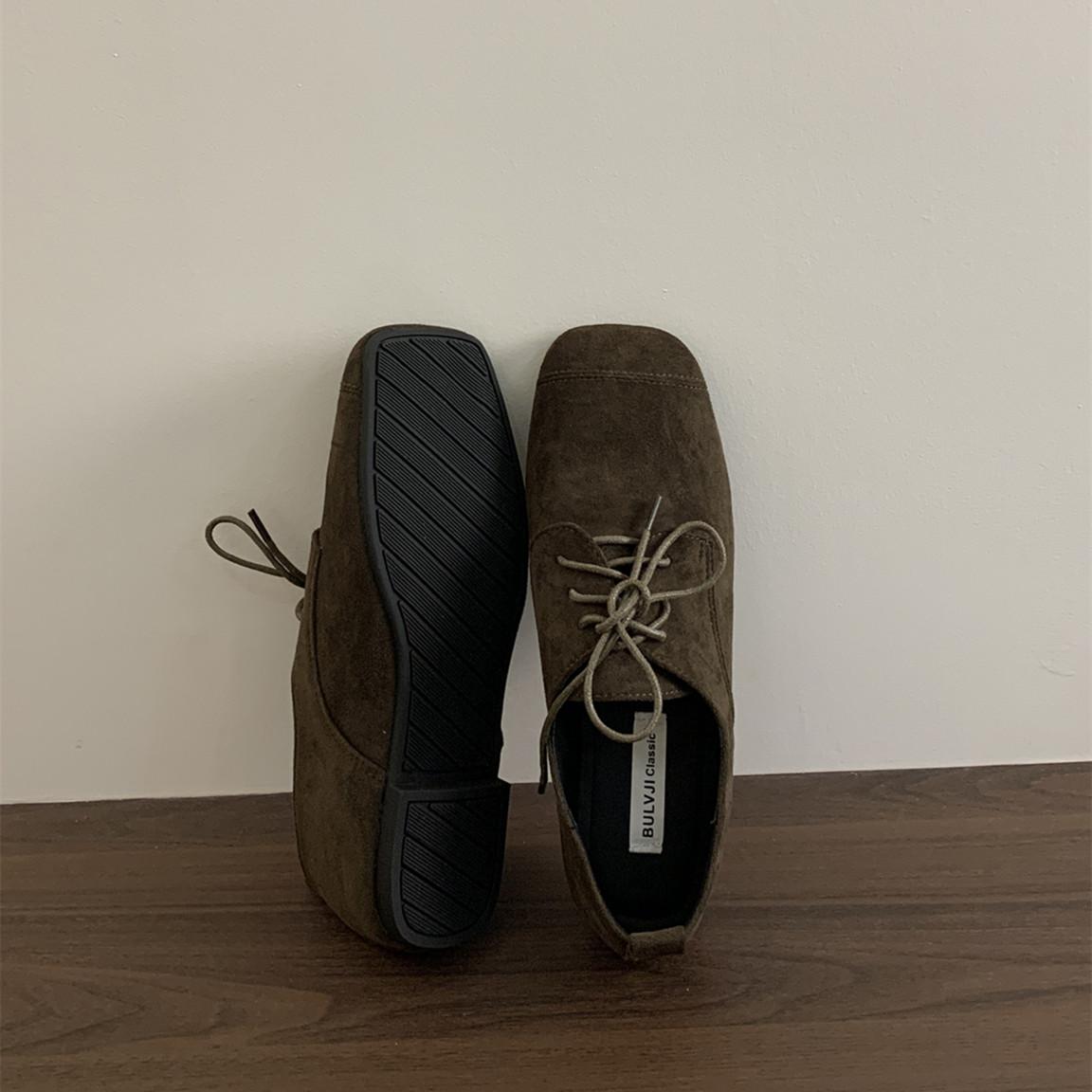 

Мода Bailamos Бренд Женские Балетки Мягкие Лоферы Слипоны Повседневная Обувь Оксфорды Женские Балетки На Шнуровке Женские С Квадратным Носком На Плоском Каблуке Сандалии 39