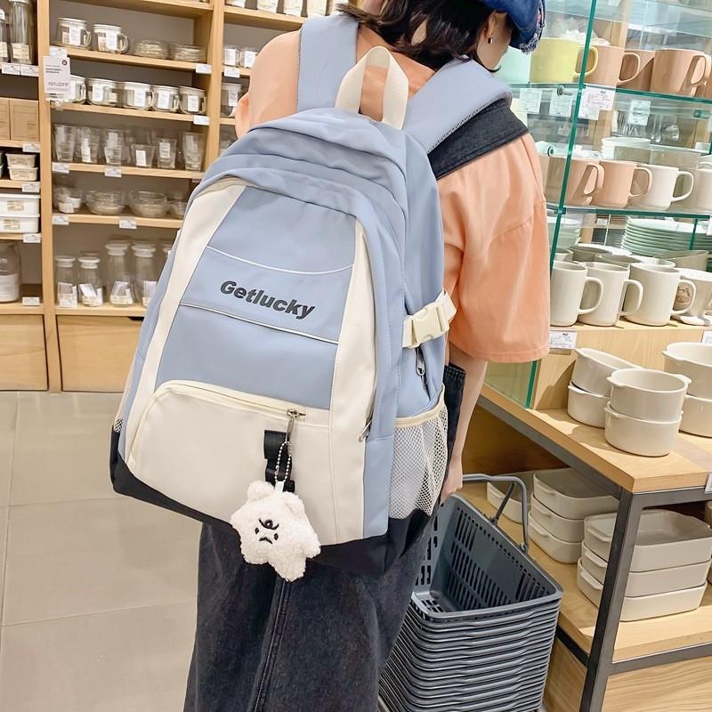 Trendy Japanese Campus Bookbag With Breathable And Durable Features For Women