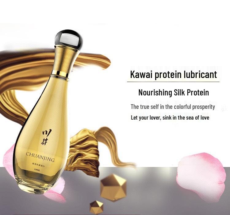 Kawai Su Silk Protein Lubricant with Hyaluronic Acid, 110ml - Nourishing, Plant-Based, Water-Soluble.
