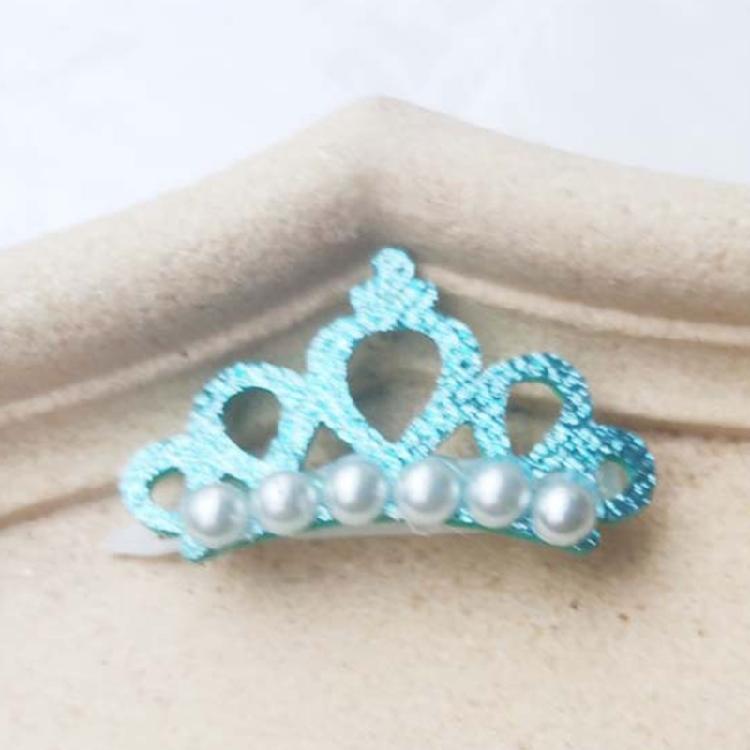 Glittering Crown Hair Clip for Small Pet Photography Daily Hair Styling Tool for Breeds Cats Everyday Wear Party Props
