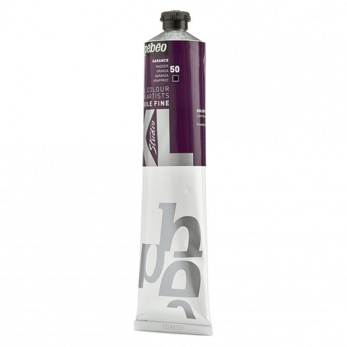 Huile fine studio xl - pébéo - garance - 200 ml - 64 couleurs disponibles - séchage rapide