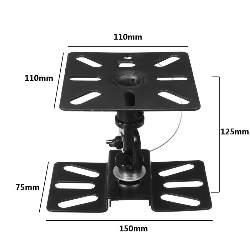 180° Adjustable Wall Ceiling Mount Bracket Stand Holder Home Theater Speaker KTV New