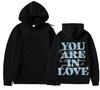 2024 sweater YOUARBCovE printed hooded pullover sweater casual loose new hot top