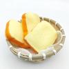 Simulated Toast Non-Bounce Stress Ball 1Pcs Finger Suction Food Shaped Fidget Toy for Portable Travel Anxiety Relief