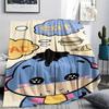 Clouds Butterflies Blanket Blanket Home Decor Machine Washable Sheet Outdoor Plush Blanket