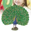 Pfauenmodell Hochsimulation Heim Büro Dekoration Ornament KinderspielzeugPfauenmodell