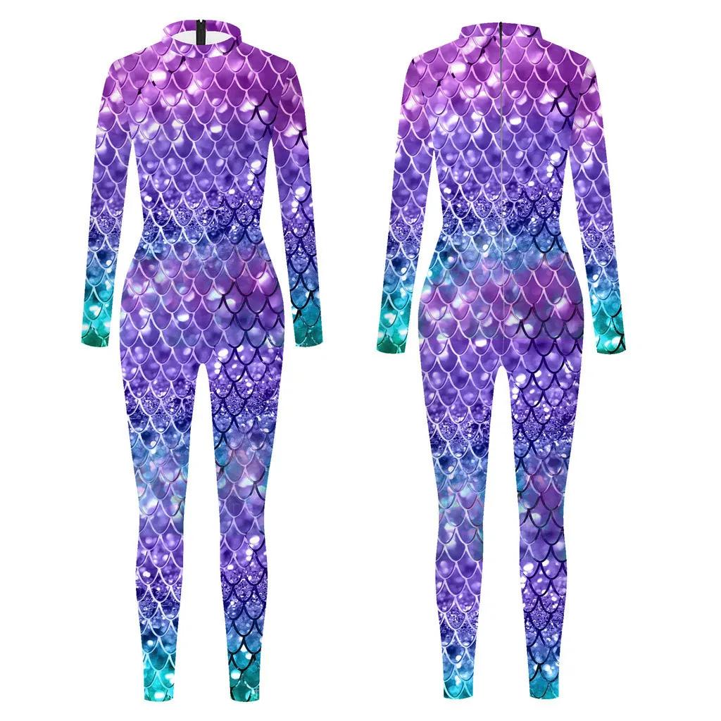 

3D цифровий друк сценічних костюмів для дорослих Хелловін події карнавал тематична вечірка косплей костюм гральний костюм комбінезон Adults XXL