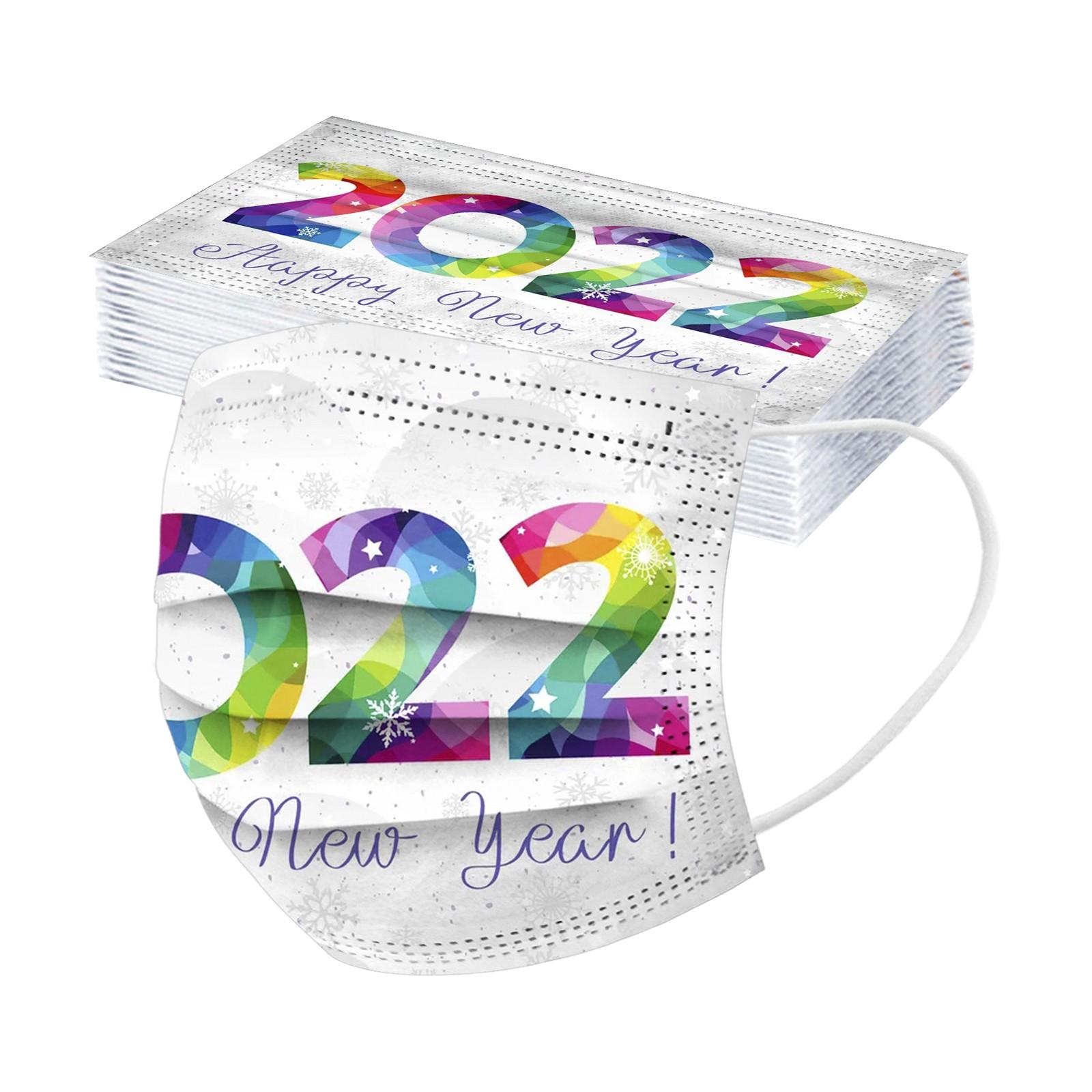 

Одноразовая маска для лица для взрослых, женщин и мужчин, промышленная 3-слойная ушная петля, 10 шт.