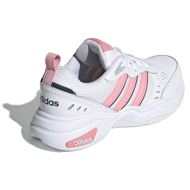 Adidas Neo Strutter Mesh Fabric Synthetic Leather Sports Comfortable Shock Absorption Non-Slip Wear-Resistant Lightweight Low-Top Casual Shoes FY8613