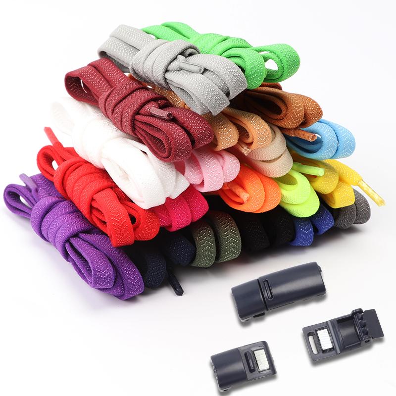 No Tie Shoelaces Magnetic Shoe Laces Clip Without Ties Shoelace Flat Elastic Laces for Sneakers Rubber Laces Stretch Shoestrings
