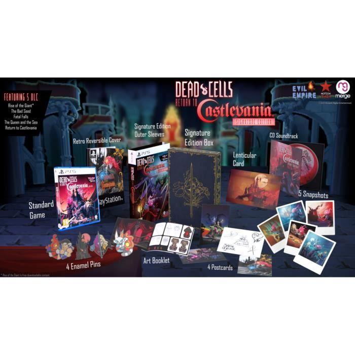 Jeu PS5 - Dead Cells: Return To Castlevania - Signature Edition - Edition Limitée - 4 DLC Inclus - Collector