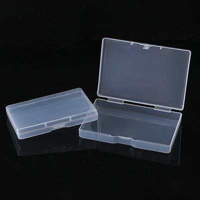10 ks Obdĺžniková priehľadná plastová krabička Krabička na karty s bižutériou Krabička na ukladanie písacích potrieb Krabička na ukladanie malých predmetov