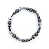 Jbans Classic Black Pearl Hematite Bracelet (Y2101-Ac012_Gr)