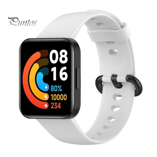 Silicone Watch Band Soft Waterproof Smart Wristband Replacement Wrist Strap for Redmi 2 Lite/Watch