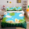 Ducks, Lily Pads, Water. Print Bedding Set 1 Duvet Cover 2 Pillowcases For Adult And Children Luxury Gift Full Size