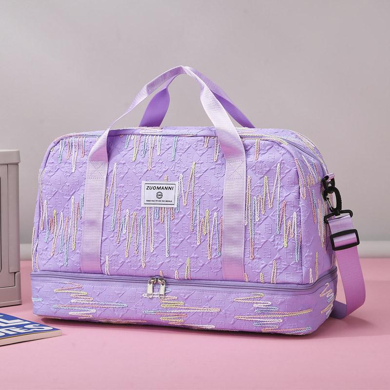 Large Capacity Fitness Bag Short-Distance Storage Travel Bag Sports Yoga Luggage Bag