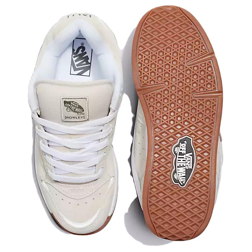 Vans Rowley XLT Comfortable Versatile Durable Low-Top Skate Shoes Unisex Sneakers Khaki VN000CTMJ92