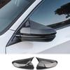 Rearview Side Mirror Cover Wing Cap Exterior Door Rear View Case Trim Carbon Fiber For Civic 10th 2016 2017 2018 2019 2020