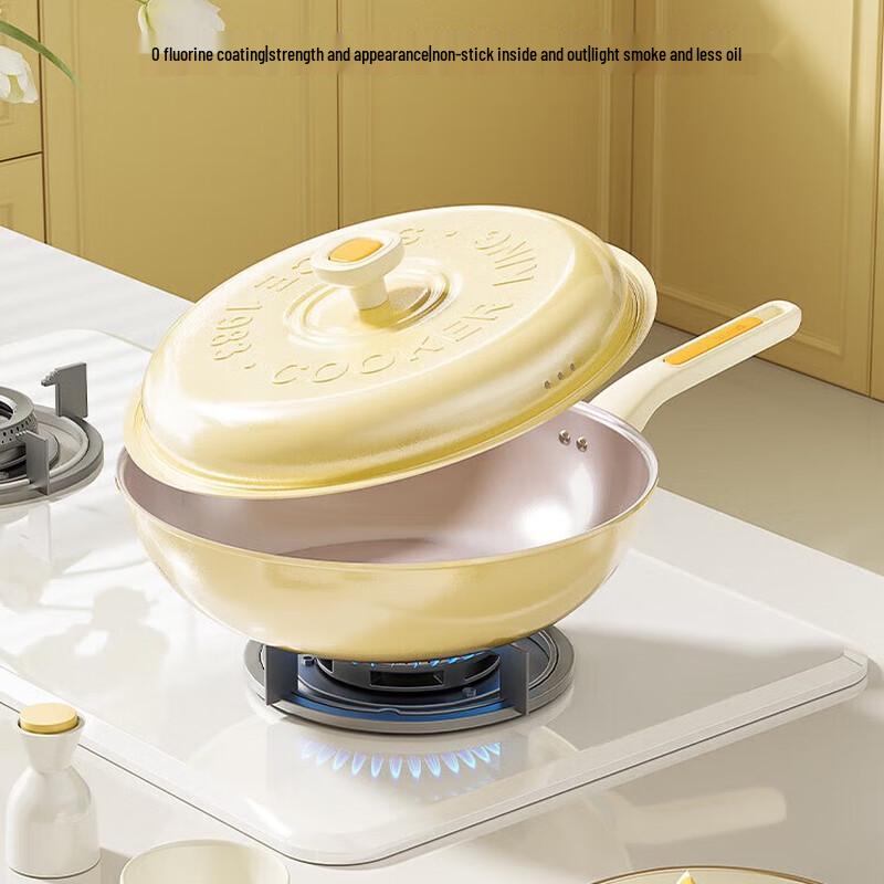 COOKER KING 30cm Titanium Ceramic Non-Stick Wok