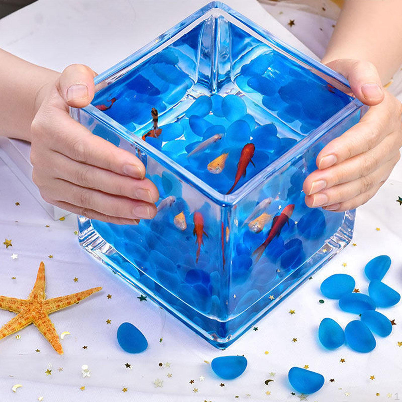 

Маленький аквариумный резервуар Декоративный Маленький Стеклянный Портативный Креативный Прозрачный Шар для Креветок Водных Растений