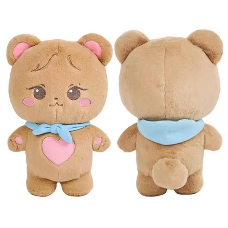 sold  Pink Plush Doll BORN PINK World Tour Official Plushies Jennie Lisa Rose Jisoo Kawaii Stuffed Animals Fans Gifts