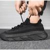 New autumn men's casual shoes comfortable breathable sports shoes fashionable fly-woven mesh shoes