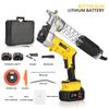 Rechargeable Electric Grease Gun Automatic Lithium Battery High Pressure Oil Injector Portable Lube Oil Tool