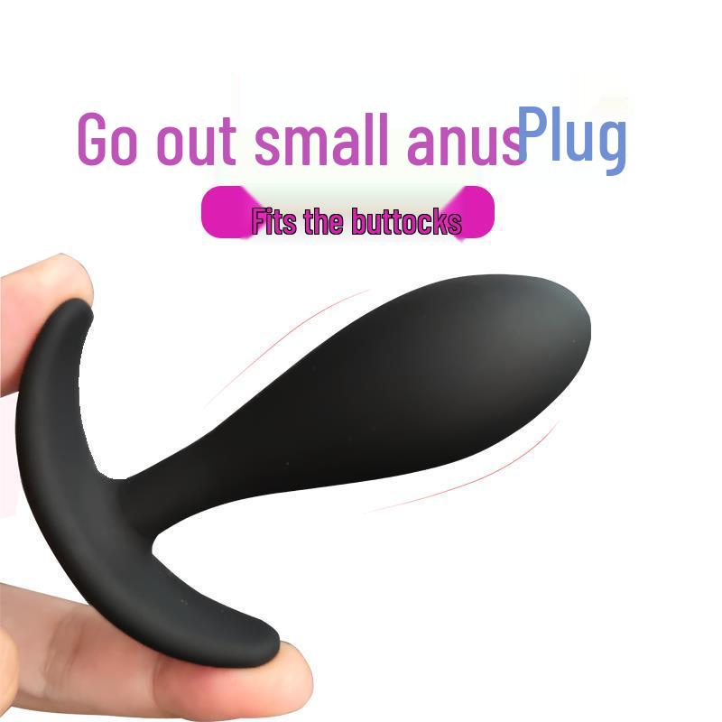Silicone G-Spot Anal Plug Massager for Female Orgasm Enhancement