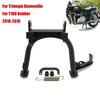 For Triumph Bonneville T100 Bobber 2010 - 2016 Accessories Middle Kickstand Bracket Central Center Stand Parking Holder Support