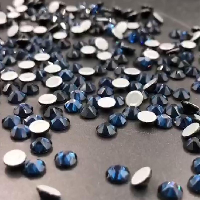 Color Summary Clothes Imitation Austrian Hot Diamond Clothes Diamond Dance Clothing Diamond Xiuhe Clothing Diamond Flat Bottom Diamond Accessories