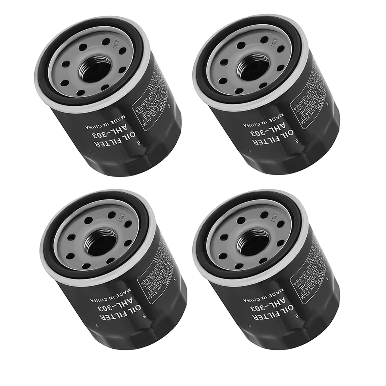 

AHL 4PCS Motorcycle Filter for Yamaha XJR400R 400 1998-2007/XJR400 400 1995-1997/XJ600 600 1992/XVZ1300 4 pieces