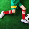 Olreco Toddler Soccer Socks Boys Girls Soccer Socks Kids Knee High Socks for Toddler Girls Toddler Tube Socks with Stripes