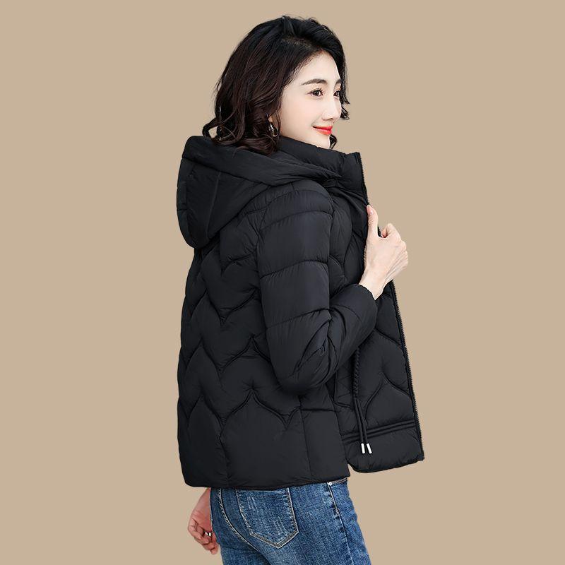 Stilvoller kurzer Winter-Daunenbaumwollmantel für Damen, bequem und warm, perfekt für die Herbst- und Wintersaison