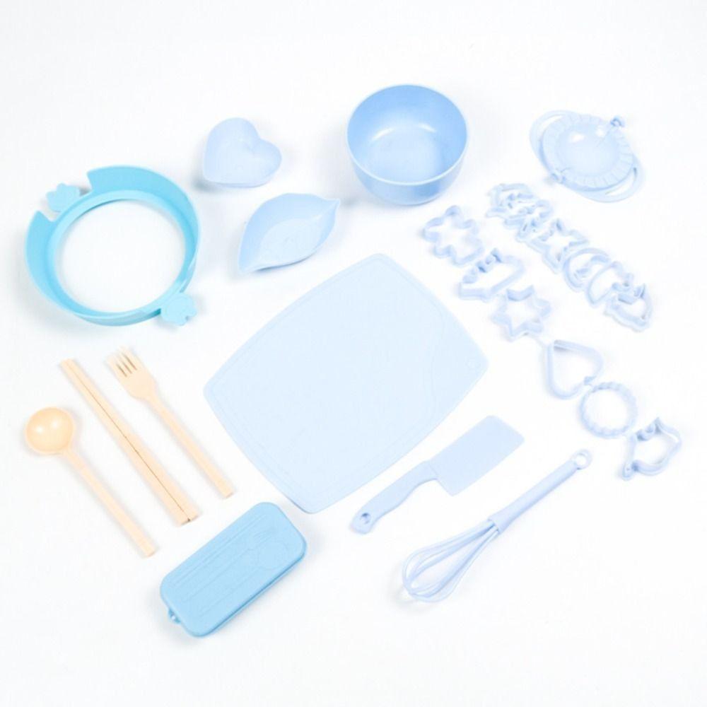 

1 Set Plastic Toddlers-Kids Cooking Sets Mini Kitchen Mini Toys for Kids Pretend Play