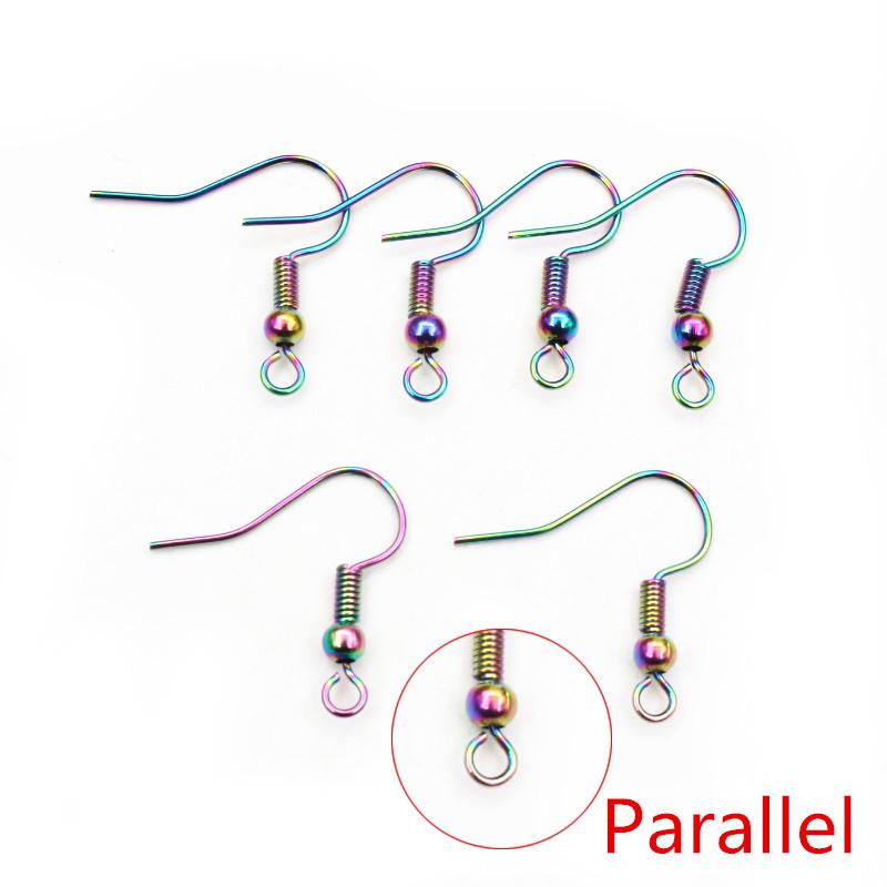 

50pcs/lot 20x17mm 2-styles Fashion Colors DIY Earring Findings Clasps Hooks Jewelry Making Accessories Earwire
