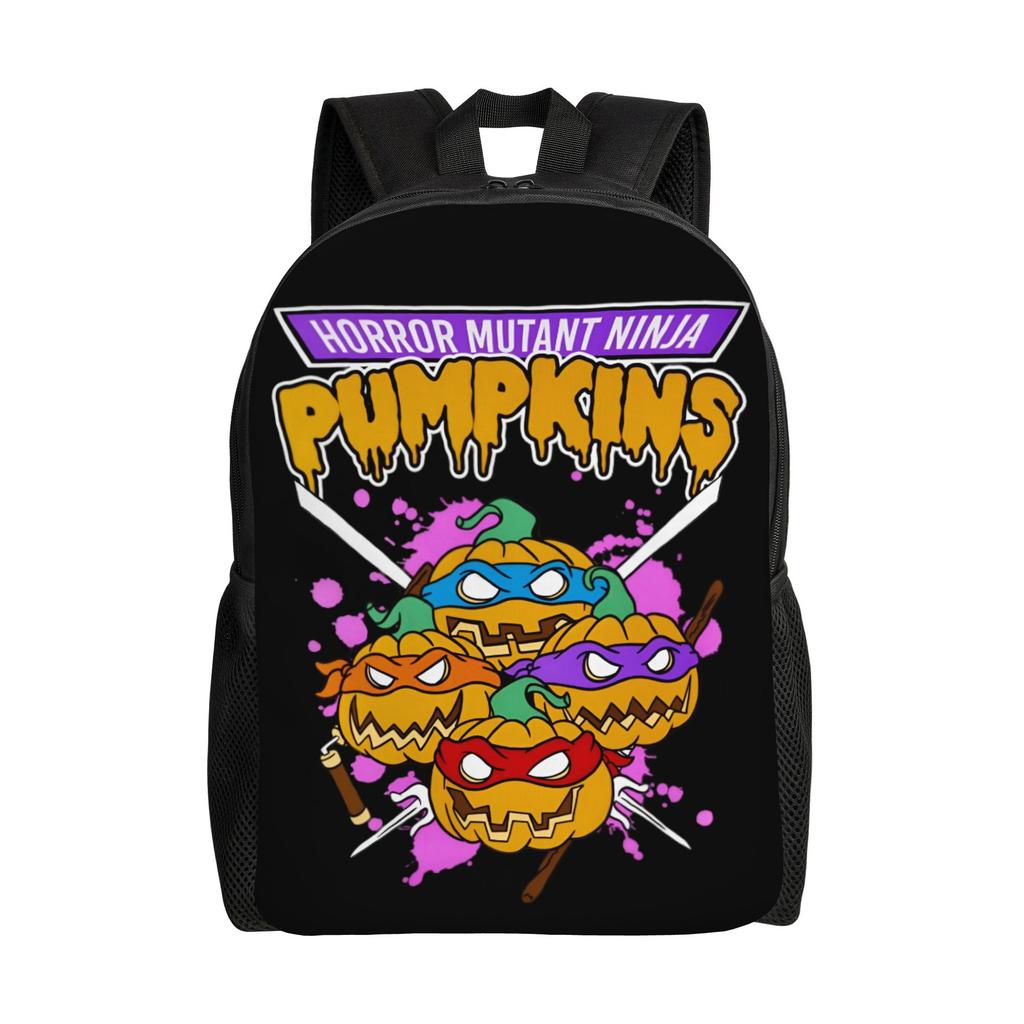 Custom Ninjas Turtles Backpacks Men Women Casual Bookbag for School College Superhero Bags