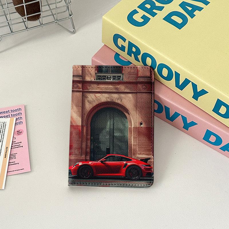 Fashion Sports Car Passport Holder Men s Travel Passport Wallet Multifunctional Passport Cover Travel Accessories Passport Case