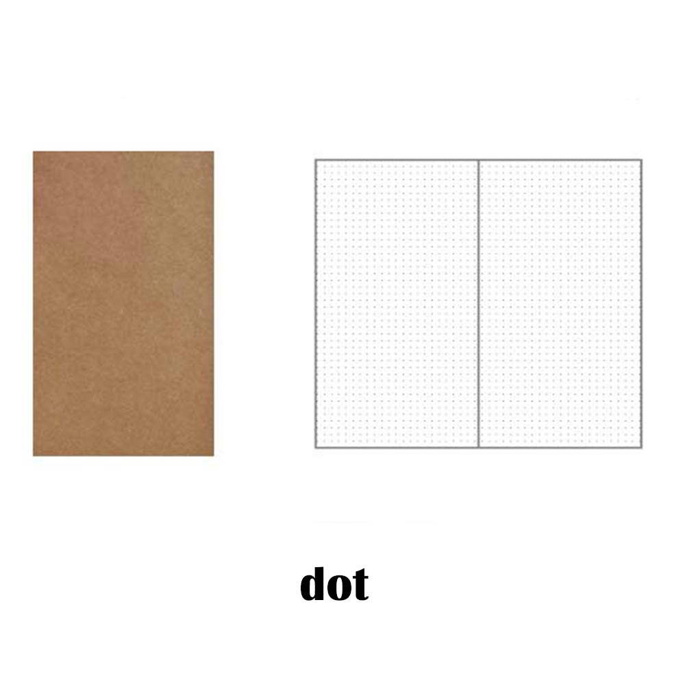 

1 шт. сменная бумага для блокнота путешественника, наполнитель, бумага для журнала, молочные продукты, сменный кожаный блокнот, пустая строка, крафт-бумага for Passport 13x10cm