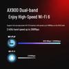 Mercury UX9H Dual-Band Wireless USB WiFi 6 Adapter for Desktop/Laptop