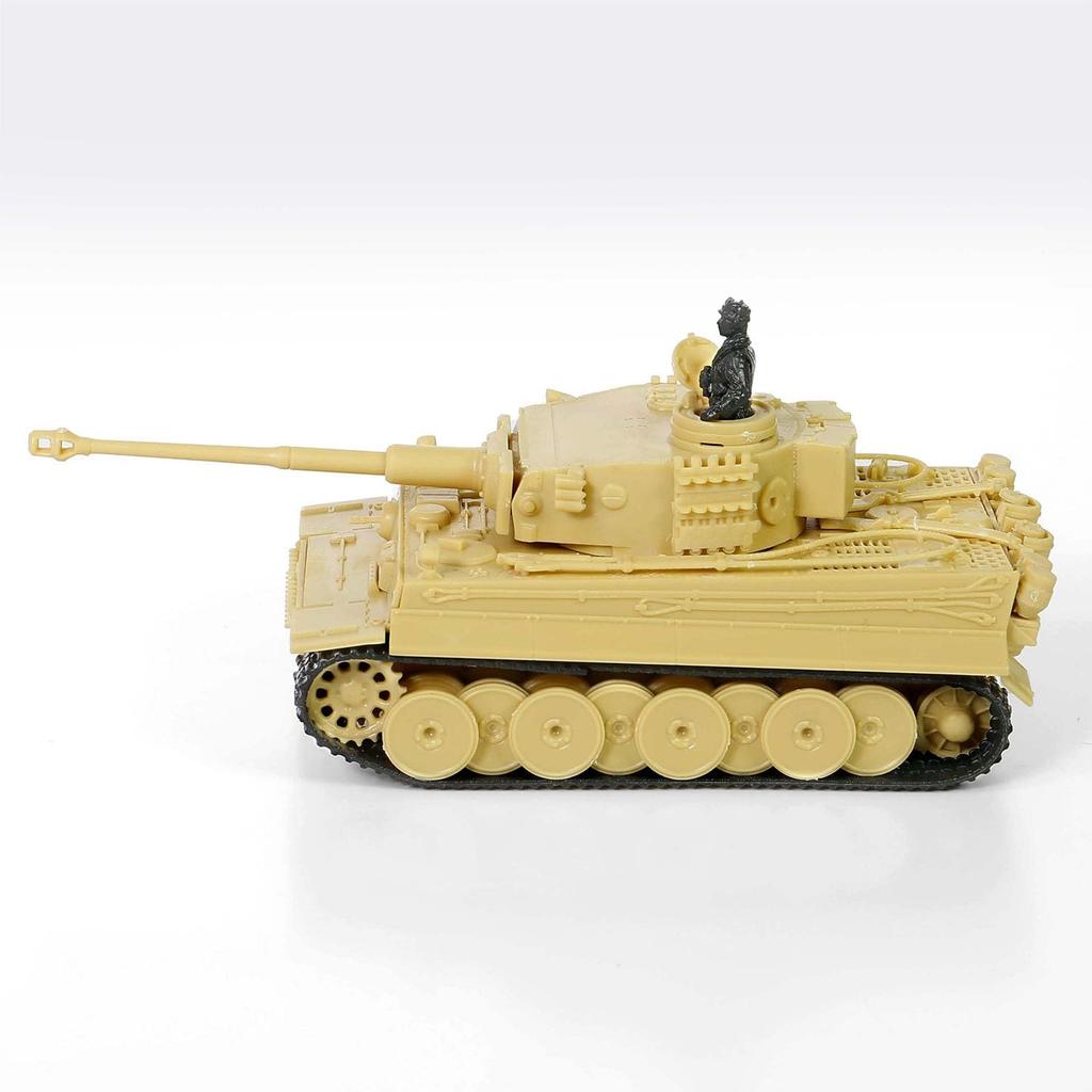 PLATZ Waltersons WW2 Německý Tiger I Raný Model 504. prapor těžkých tanků Jaro 1943 Tunisko Plastový Model WS55001R 1/72 (Nádrž)