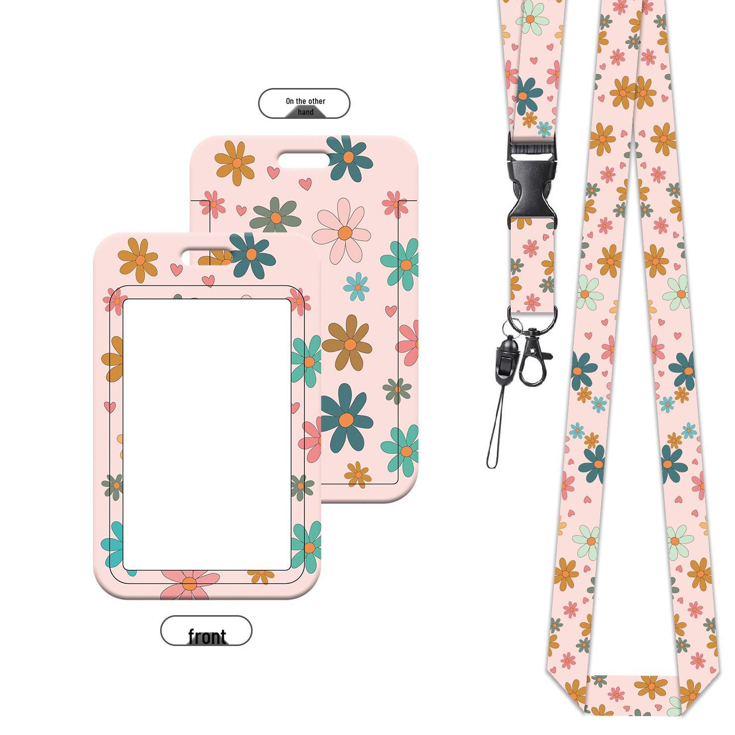 Durable Anti-Lost ID Card Holder and Lanyard for Students and Employees