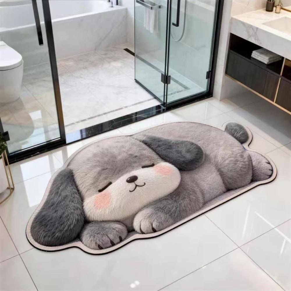 40×60CM 50×80CM Diatomaceous Earth Rug Quick Dry Absorbent Bathroom Mat House Entryway