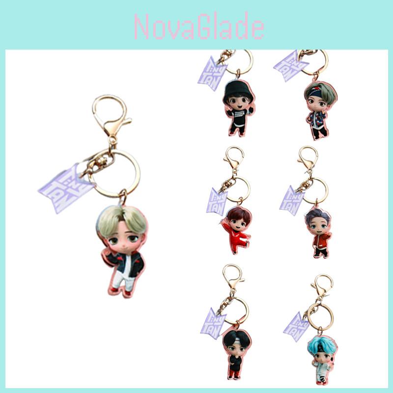 Breloc Pandantiv Acrilic Desen Animat Tinytan Fan Bts Esențial!