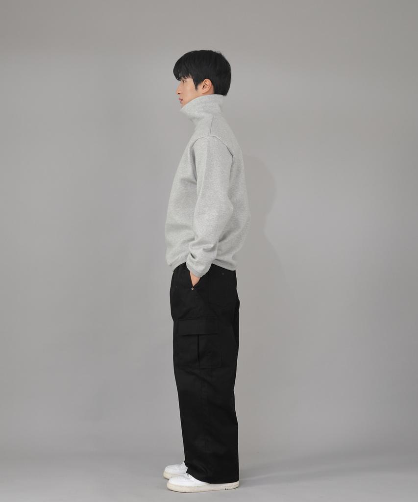 Seinteukeulu Rivet Fix Ex Wide Cargo Pants Rec-360 Black